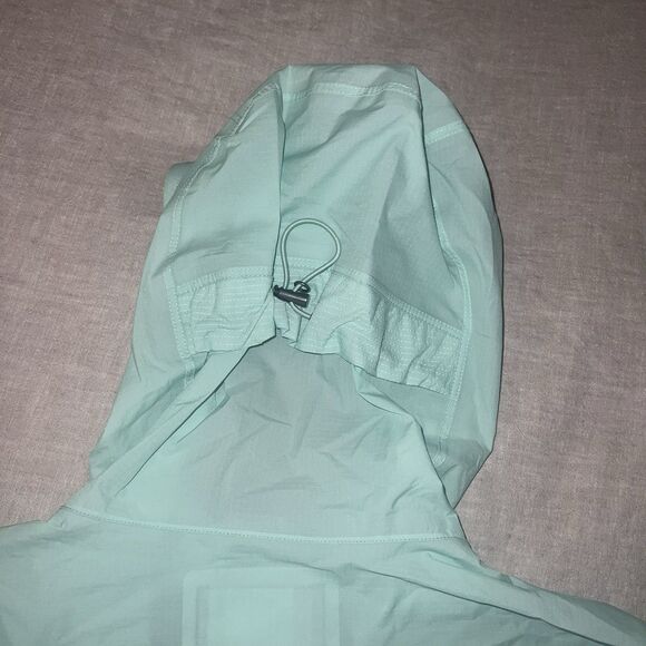 Kuhl Projekt Women’s Jetstream Rain Hoody Jacket Honeydew Mint Green Size Medium - Picture 10 of 10